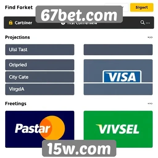 Métodos de pagamento oferecidos pelo 67bet.com